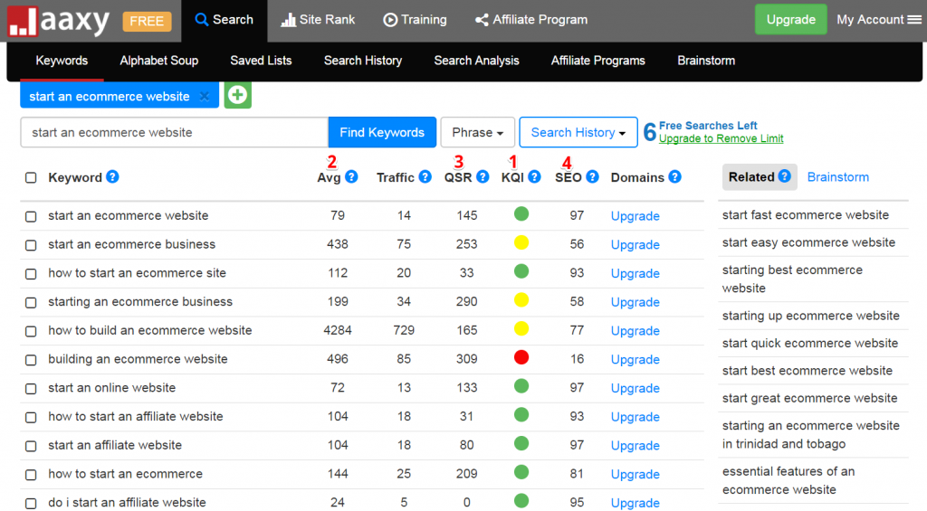 Jaaxy Keyword Tool